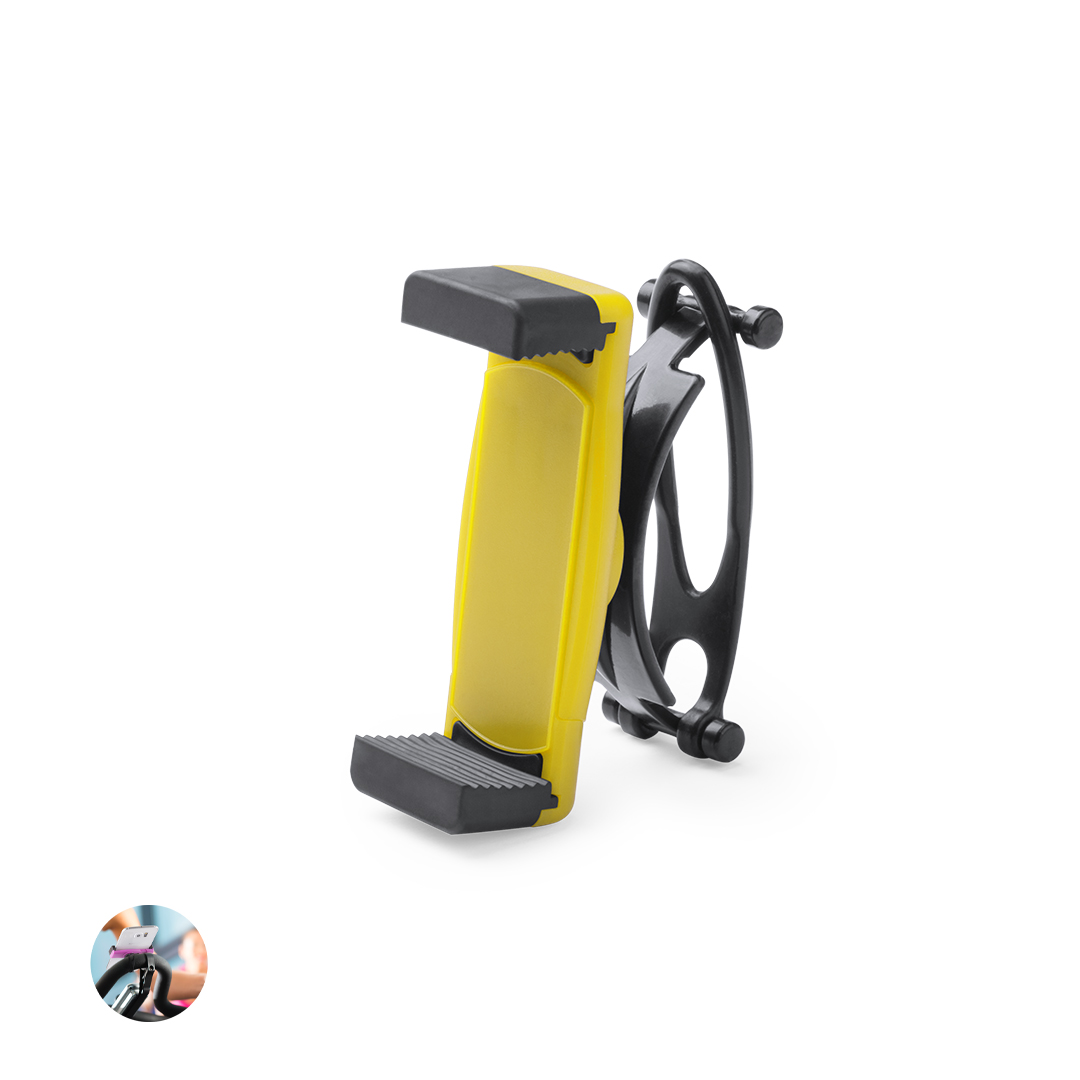 Soporte de manillar giratorio para smartphone personalizado Perch - Tecnología - Regalo Promocional Personalizado