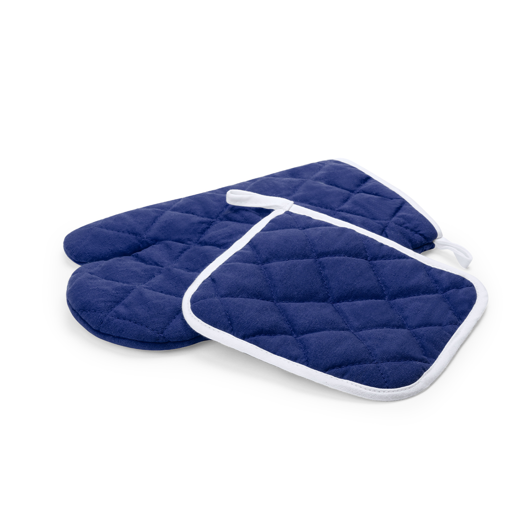 Set de cocina personalizado Leston agarrador y manopla de TC