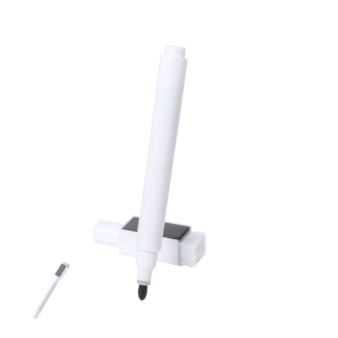 Rotulador mágnetico personalizado Solek con borrador incluido