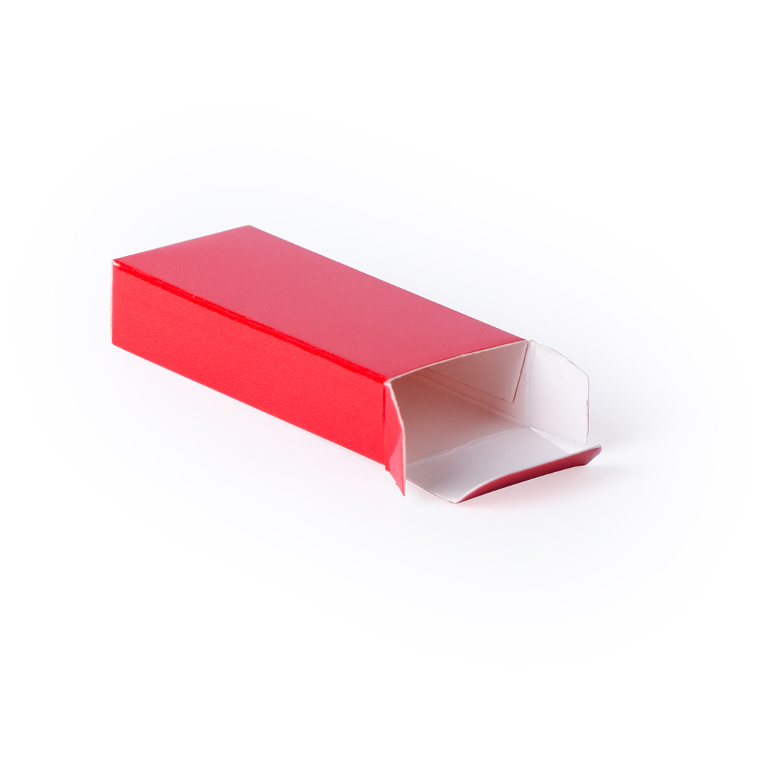 Estuche presentación personalizado Hamlet para memoria USB cartón brillante