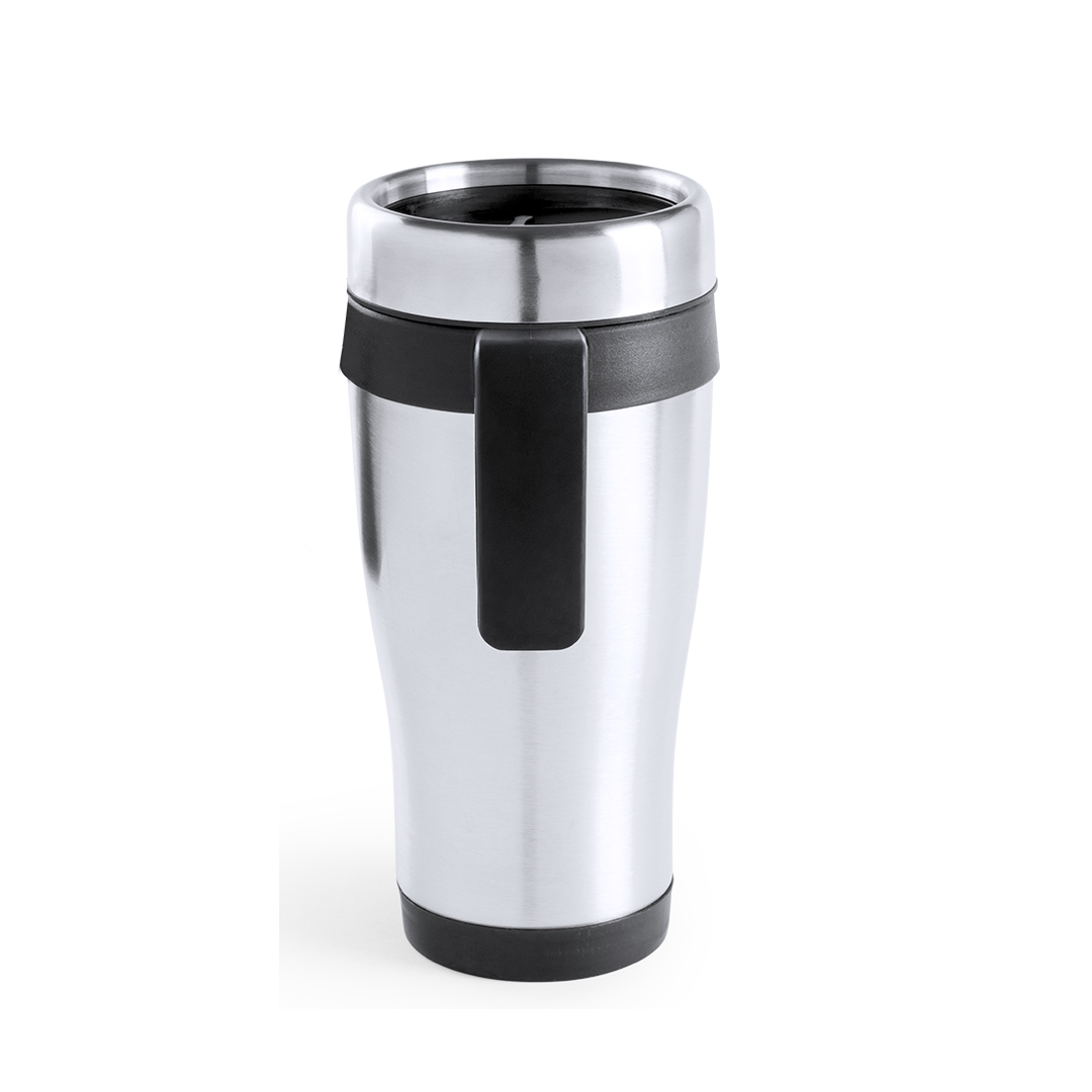 Taza térmica personalizada Carson de acero inox brillante de 450ml - Tazas y vasos personalizados - Regalo Promocional Personalizado - imagen 4