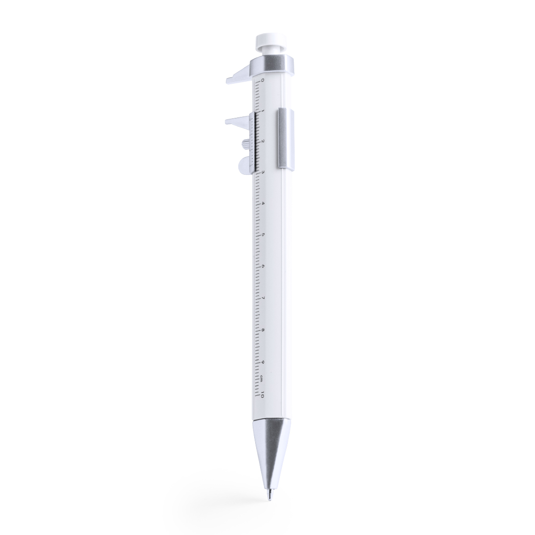 Bolígrafo multifunción personalizado Contal pie de rey con regla 10cm - Oficina - Regalo Promocional Personalizado