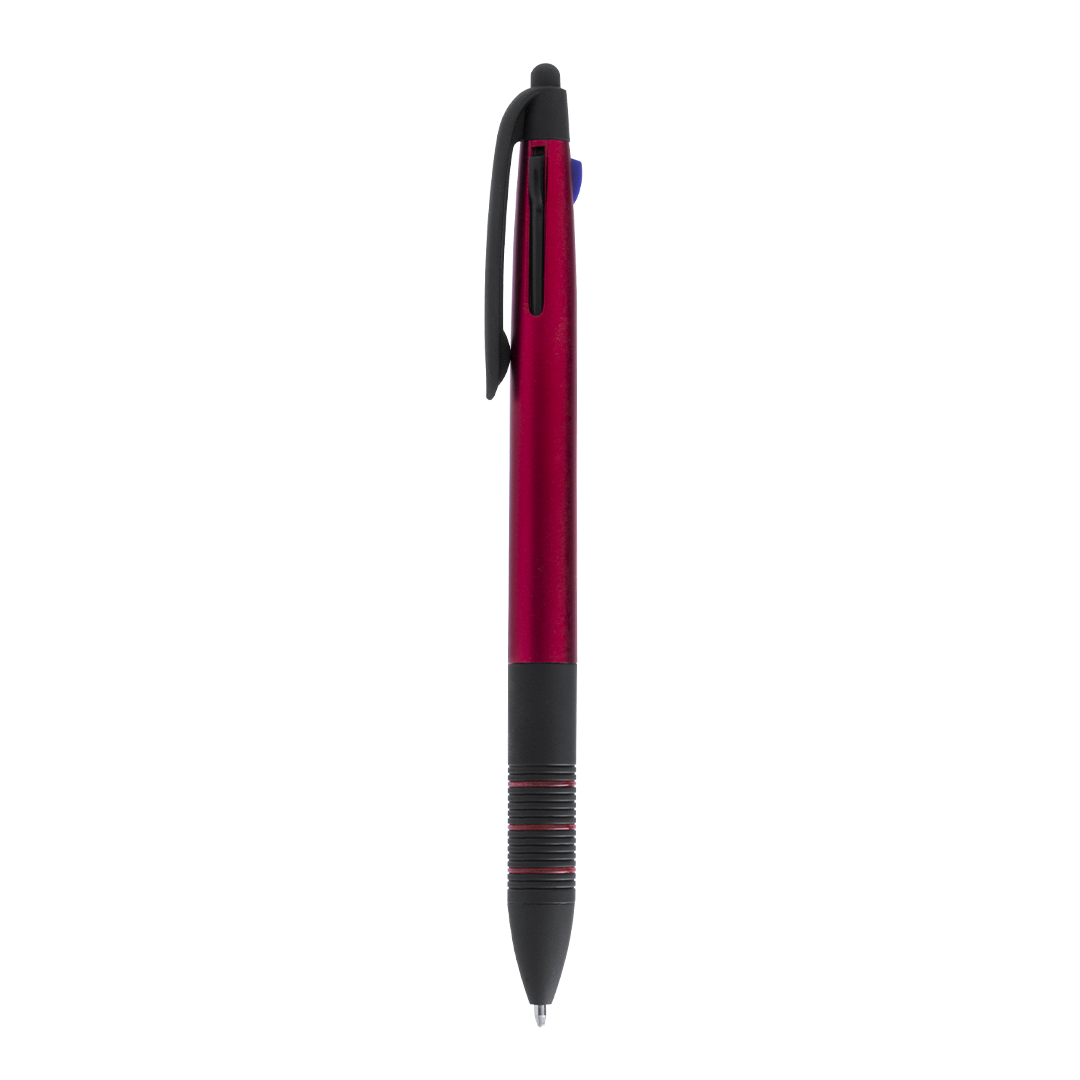 Bolígrafo puntero personalizado Betsi 3 en 1 retráctil con empuñadura ergonómica - Oficina - Regalo Promocional Personalizado