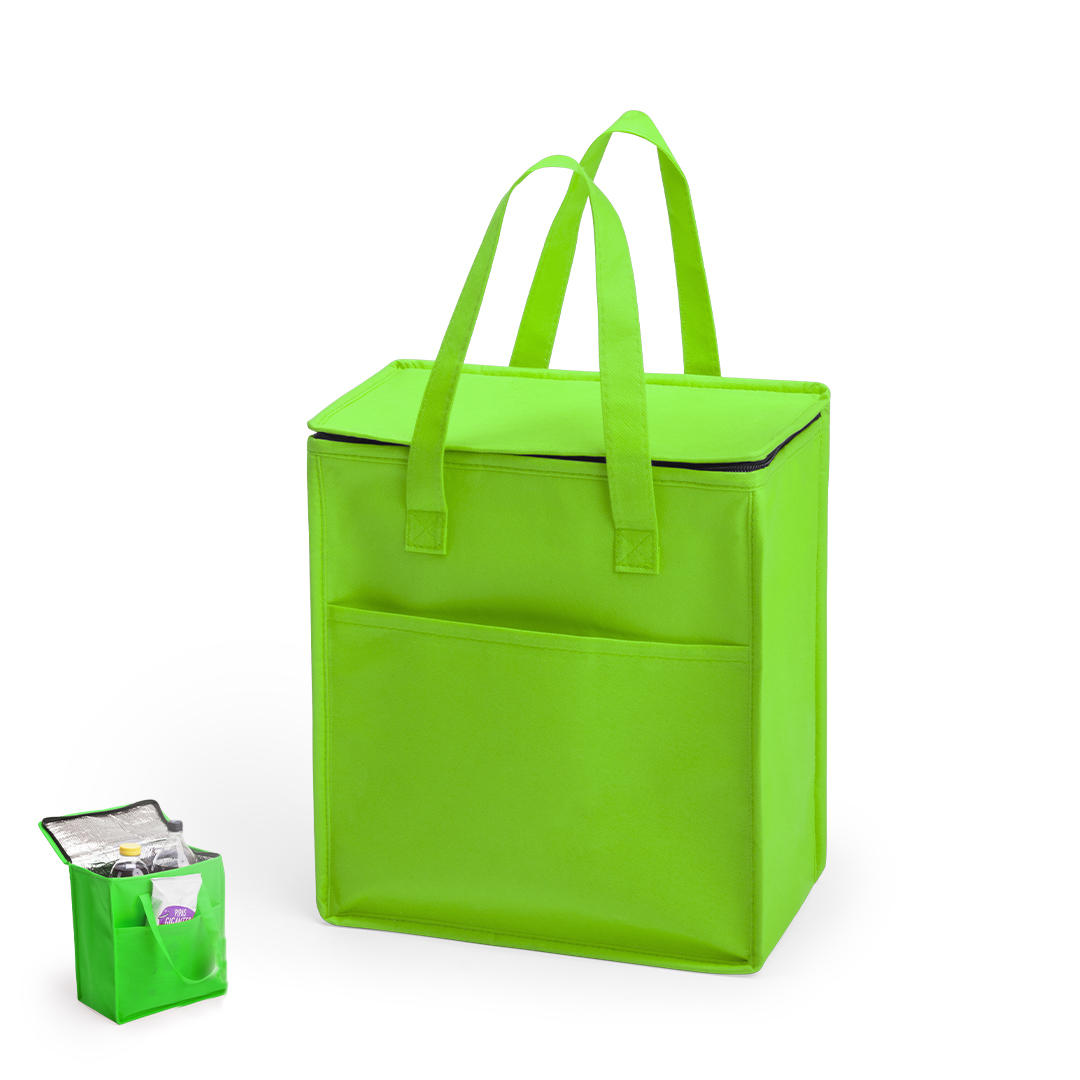 Nevera personalizada Lans de non-woven con capacidad extra