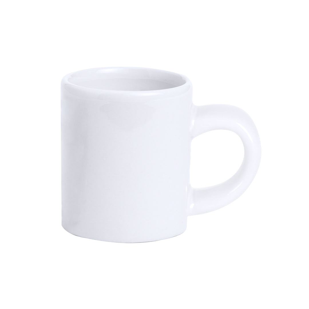 Taza de cerámica personalizada Lutin mini de 80ml en blanco - Tazas y vasos personalizados - Regalo Promocional Personalizado - imagen 3