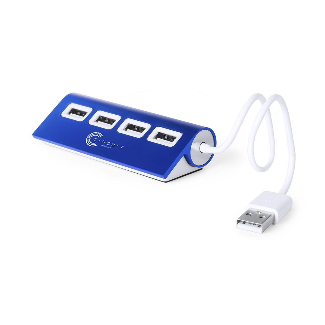 Puerto USB personalizado Weeper bicolor de aluminio
