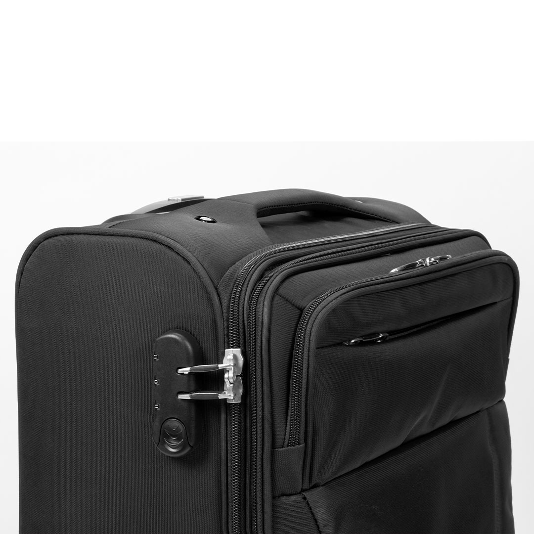 Trolley de negocios personalizado Zoidel de nylon con 4 ruedas telescópicas - Viaje - Regalo Promocional Personalizado - imagen 3