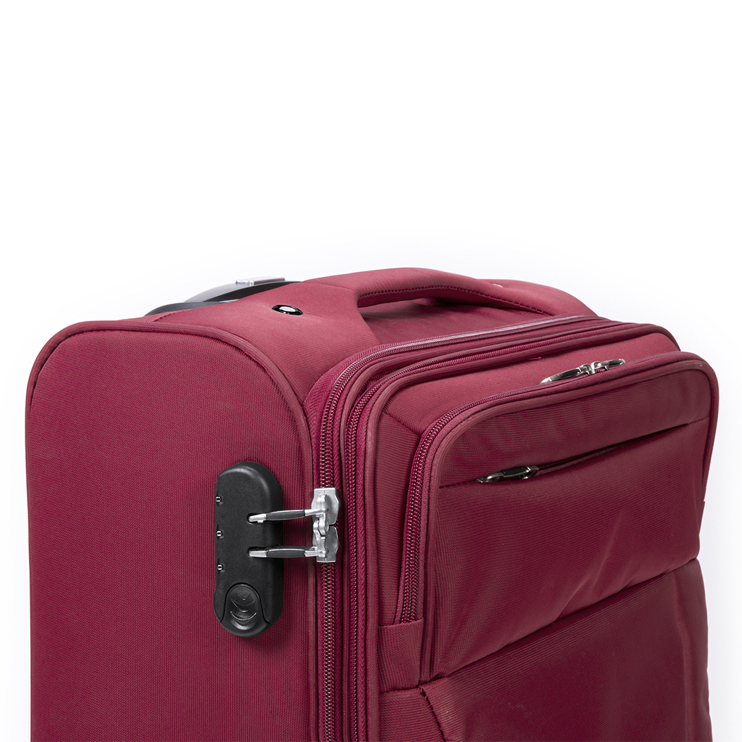 Trolley de negocios personalizado Zoidel de nylon con 4 ruedas telescópicas - Viaje - Regalo Promocional Personalizado - imagen 4