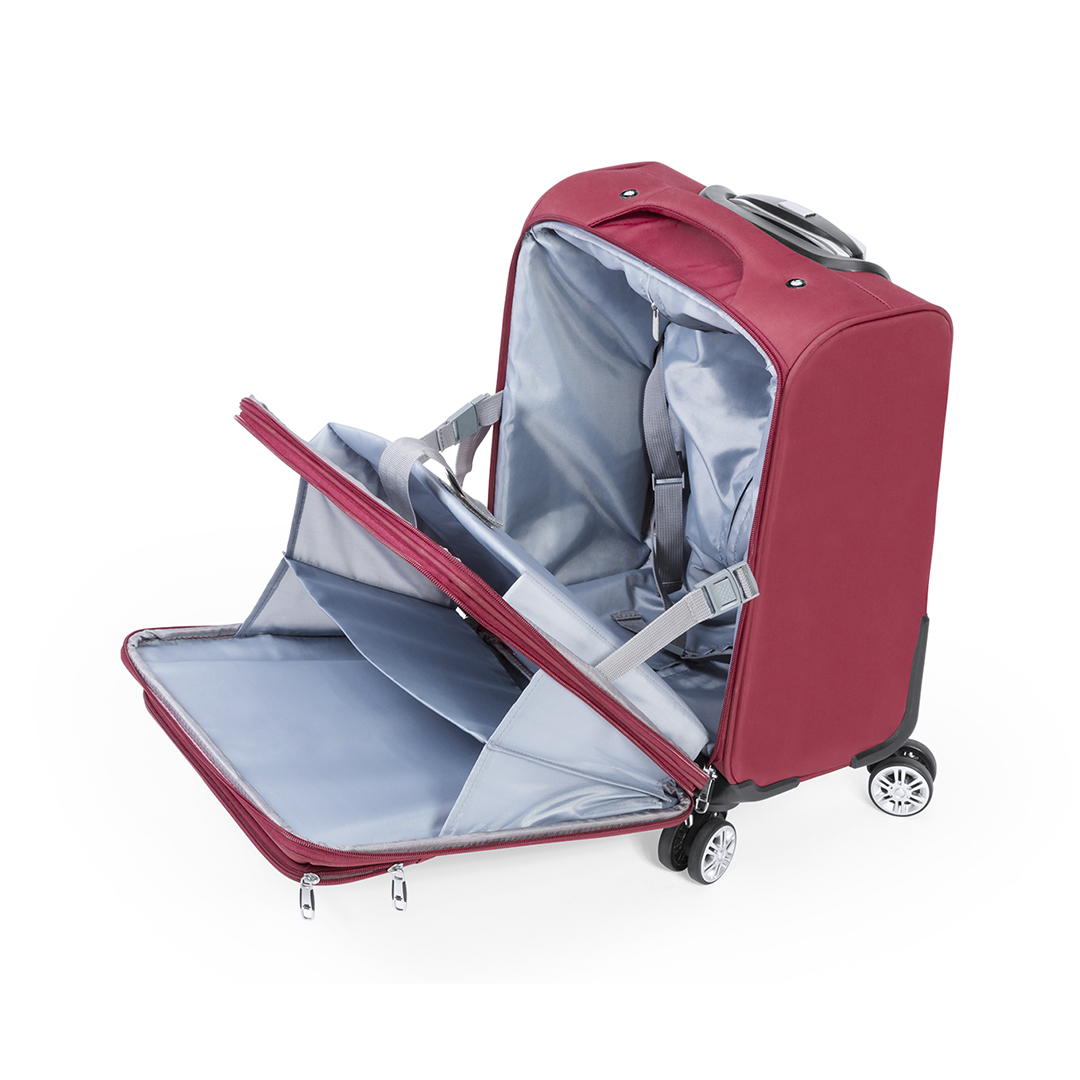 Trolley de negocios personalizado Zoidel de nylon con 4 ruedas telescópicas - Viaje - Regalo Promocional Personalizado - imagen 7