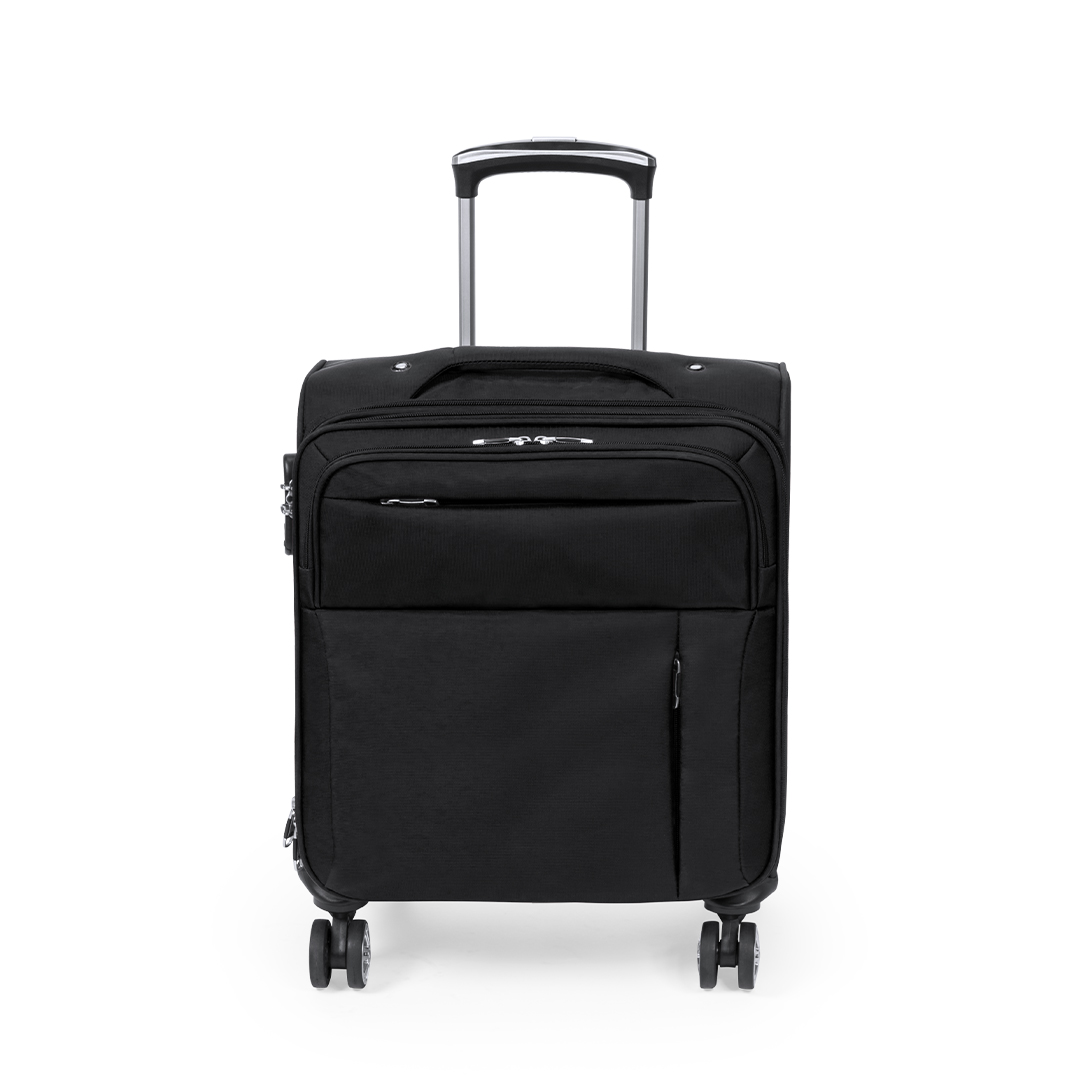 Trolley de negocios personalizado Zoidel de nylon con 4 ruedas telescópicas - Viaje - Regalo Promocional Personalizado