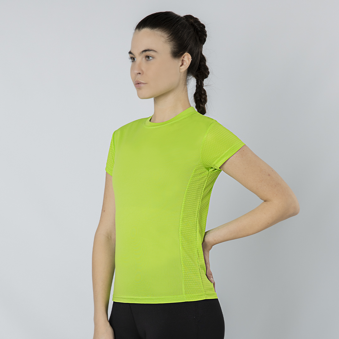 Camiseta personalizada para mujer Tecnic Rox técnica con diseño panal - Ropa y accesorios - Regalo Promocional Personalizado