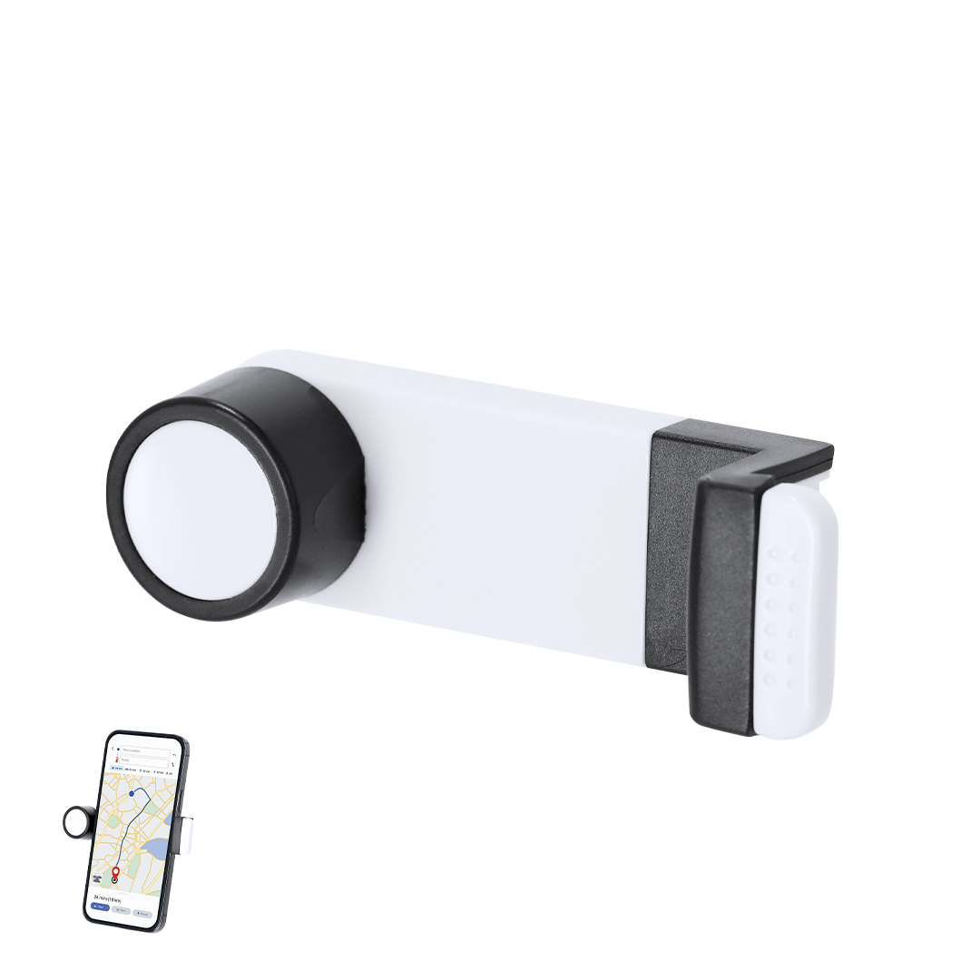Soporte para smartphone personalizado Daminus bicolor con fijación para coche