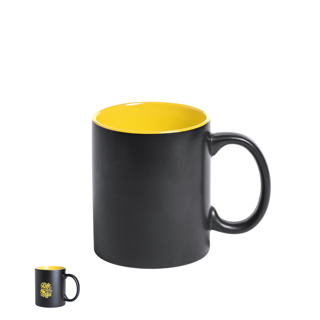 Taza de cerámica personalizada Bafy de 350ml - Tazas y vasos personalizados - Regalo Promocional Personalizado