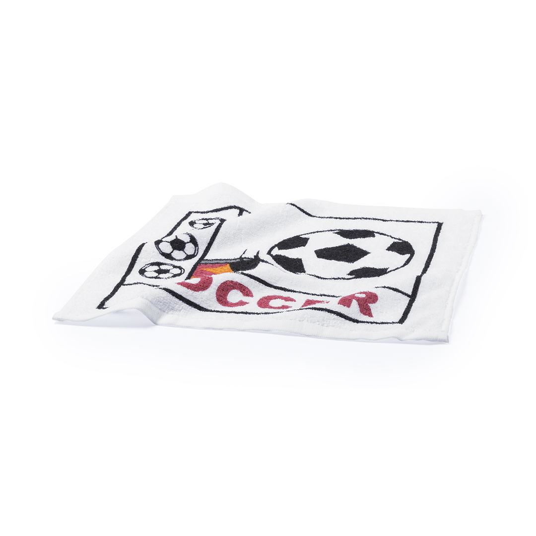 Toalla personalizada Spica de algodón en bola deportiva con mosquetón - Verano - Regalo Promocional Personalizado - vista alternativa