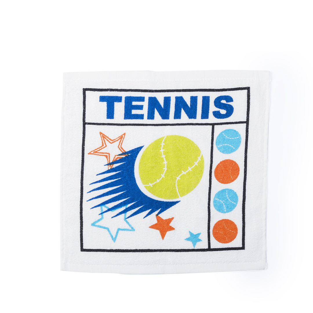 Toalla personalizada Spica de algodón en bola deportiva con mosquetón - Verano - Regalo Promocional Personalizado