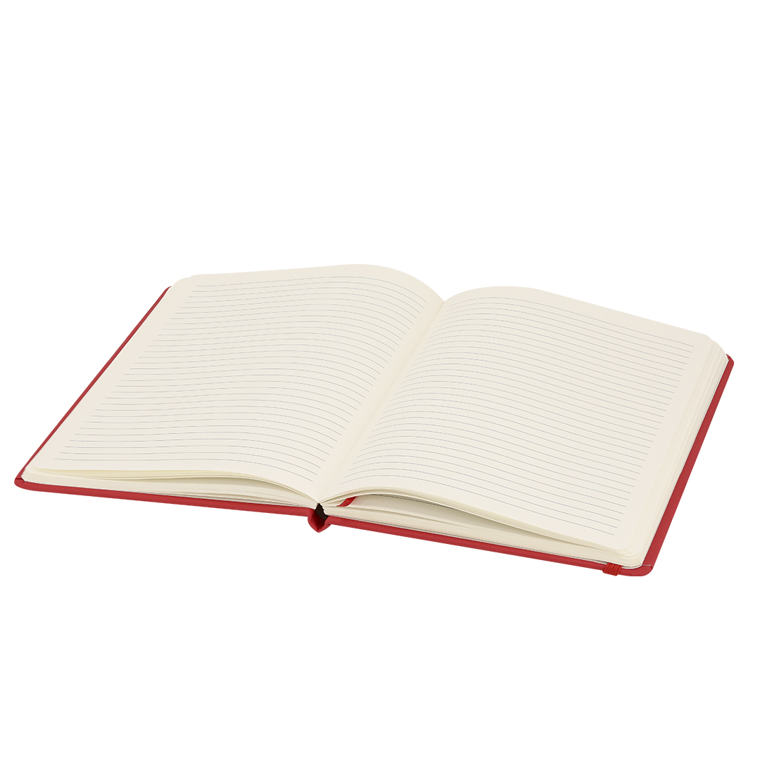 Bloc de notas personalizado Ciluxlin A5 en polipiel con 100 hojas rayadas