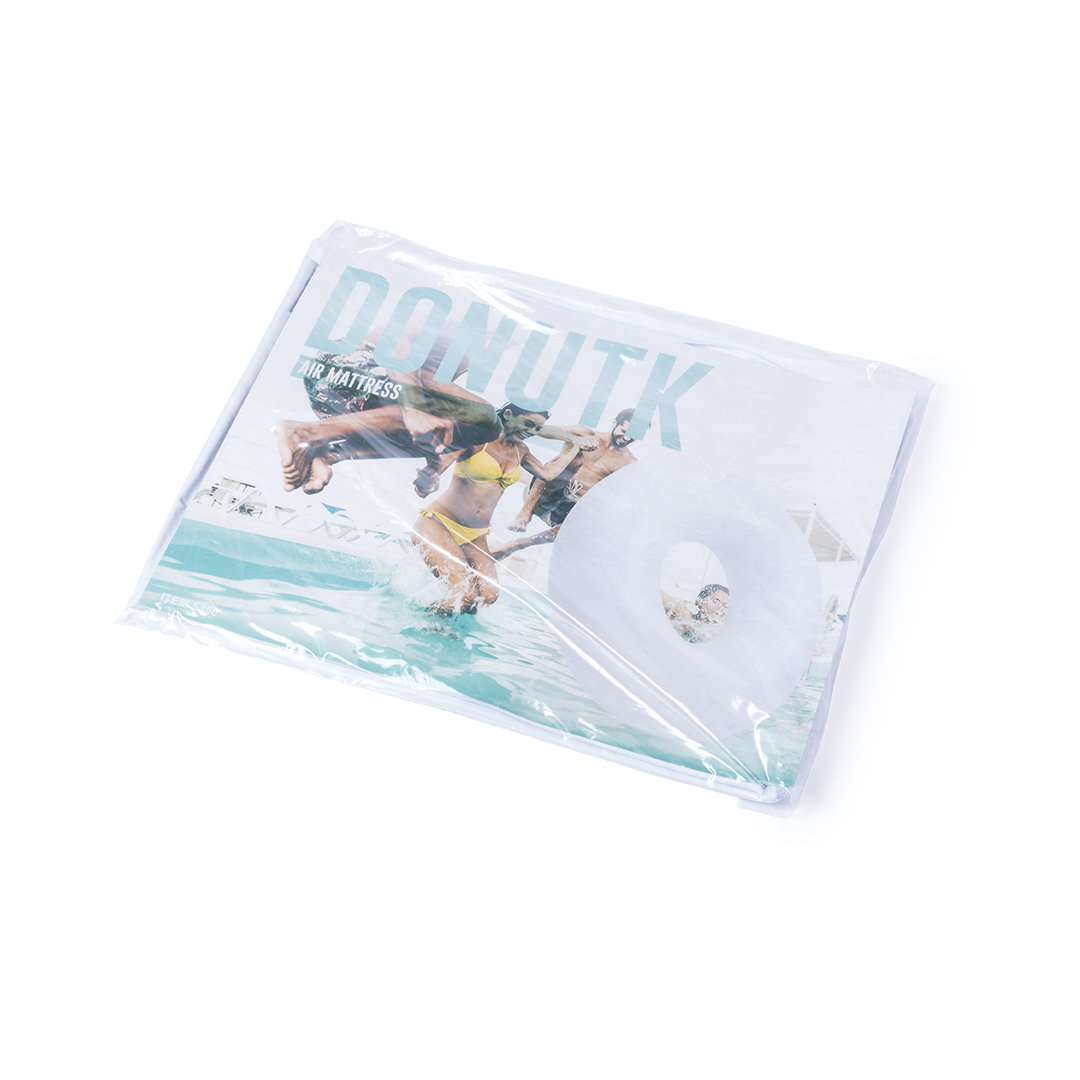 Colchoneta personalizada Donutk inflable de PVC forma donut