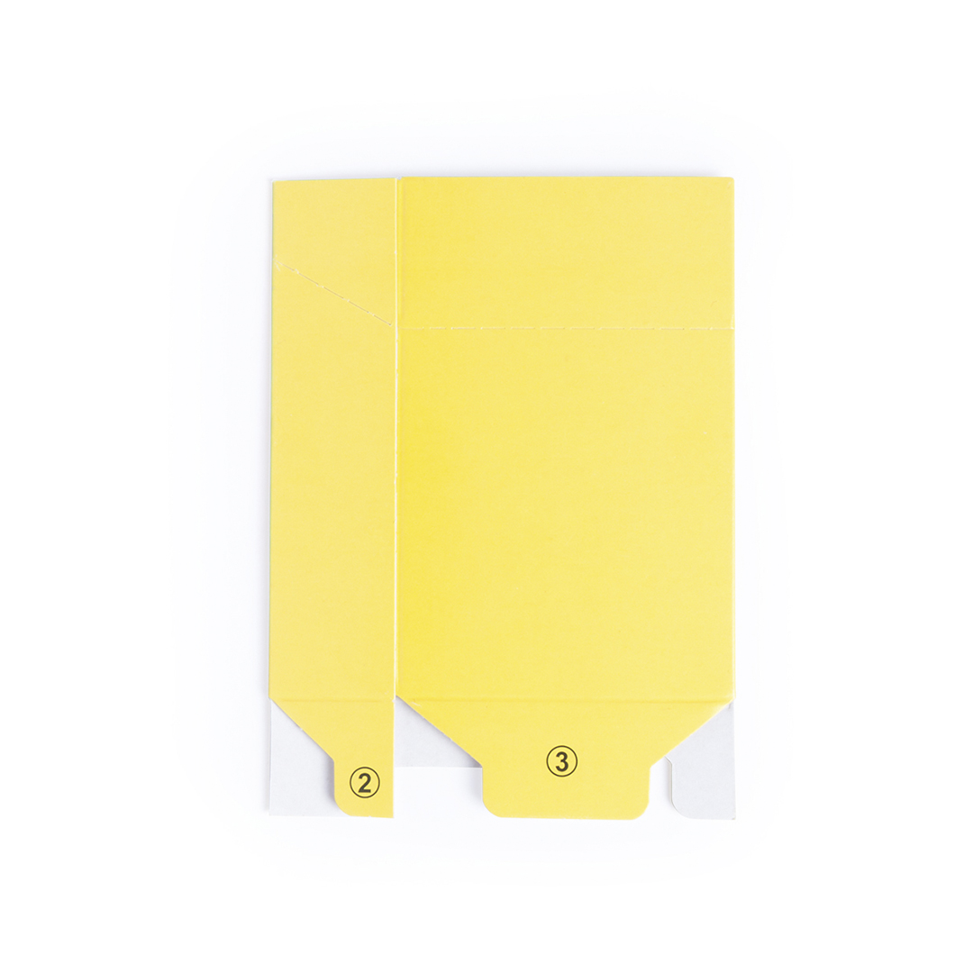Funda para tabaco personalizada Straik de cartón emoji amarillo - Artículos fumador - Regalo Promocional Personalizado - imagen 2