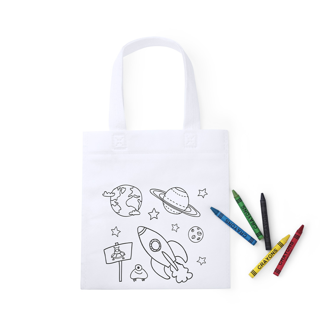 Bolsa personalizada Mosby de non-woven para colorear