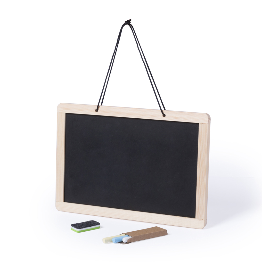 Pizarra personalizada Marnik de doble cara para colgar con accesorios - Otros accesorios cocina - Regalo Promocional Personalizado