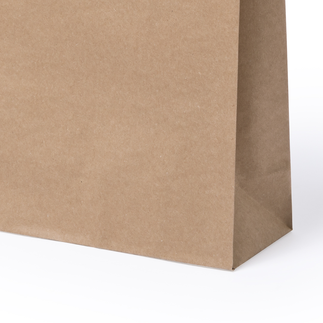 Bolsa personalizada Cention de papel natural 100g - Bolsas personalizadas con fuelle - Regalo Promocional Personalizado - imagen 2