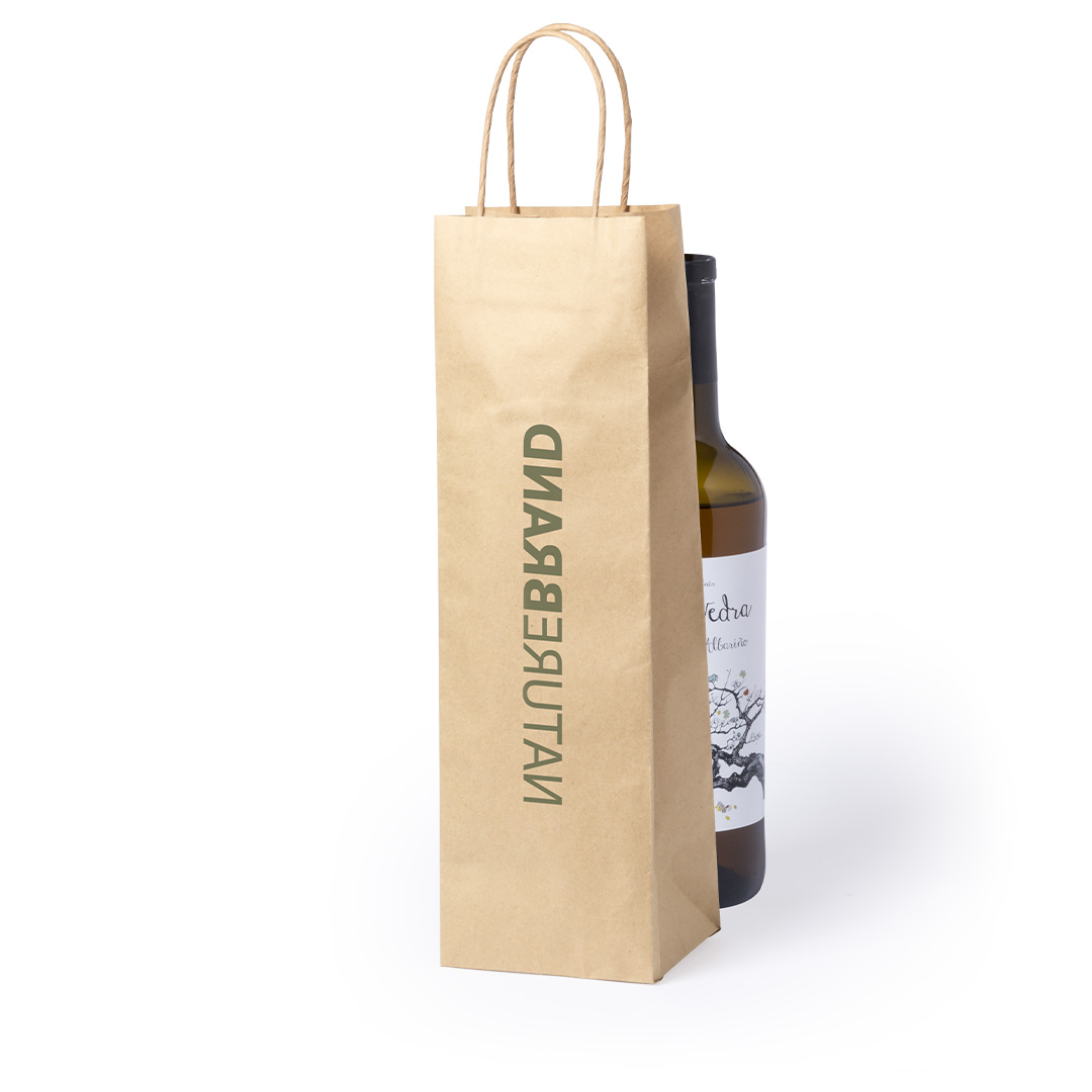 Bolsa personalizada Ragnar de papel para botellas - Hogar - Regalo Promocional Personalizado
