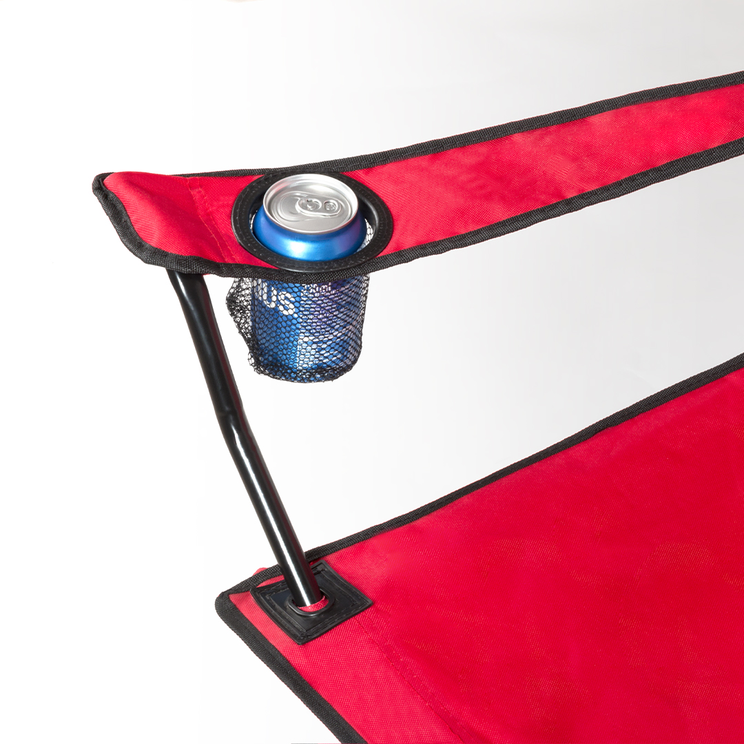 Silla plegable personalizada Bonsix de poliéster 600D con apoyabrazos - Verano - Regalo Promocional Personalizado - vista alternativa