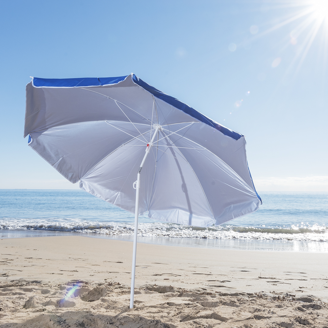 Sombrilla de playa personalizada Sandok con protección UV 200cm - Verano - Regalo Promocional Personalizado - imagen 4