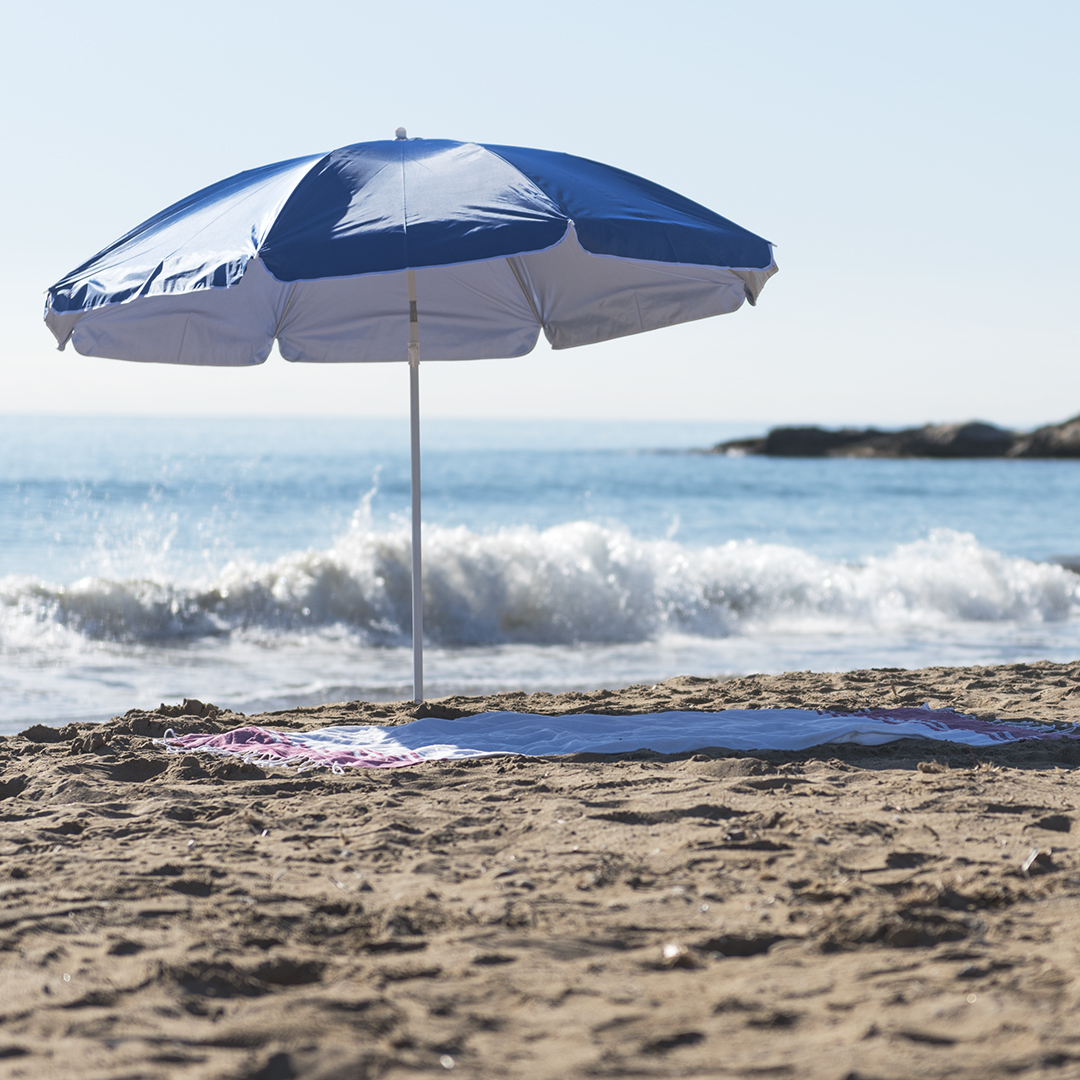 Sombrilla de playa personalizada Sandok con protección UV 200cm - Verano - Regalo Promocional Personalizado - imagen 5