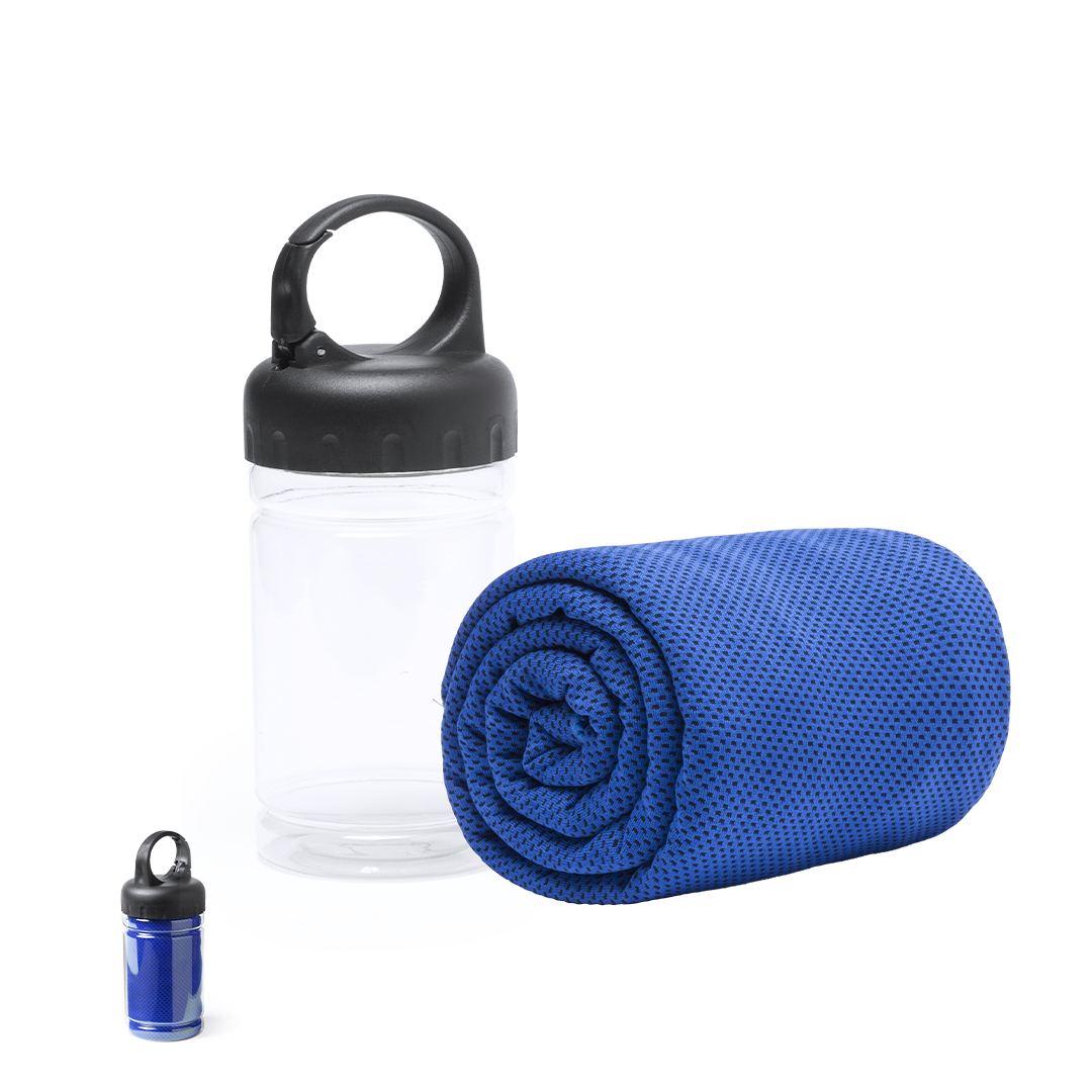 Toalla personalizada Rikat refrigerante SoftCool con protección UV50 de 90x30cm - Verano - Regalo Promocional Personalizado