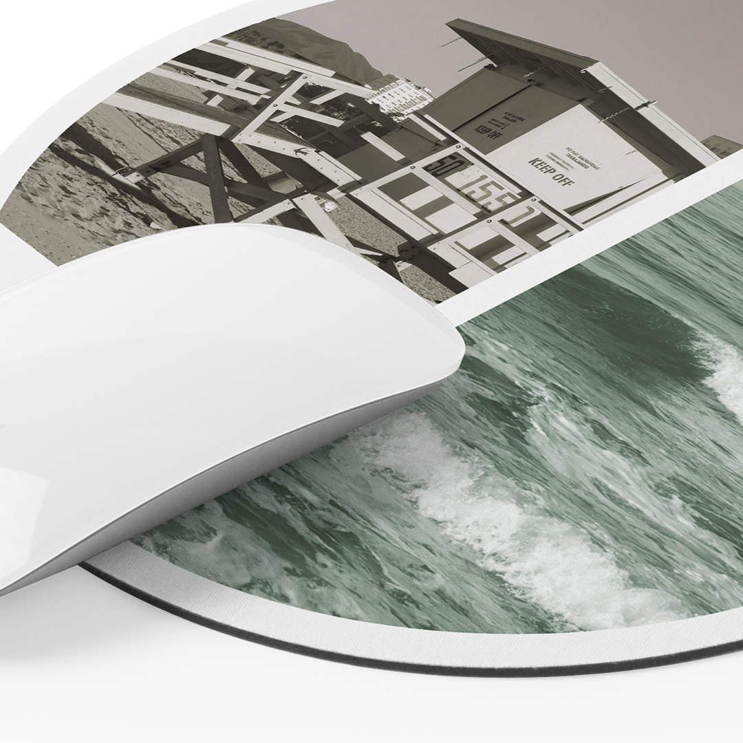 Alfombrilla circular Roland de poliéster