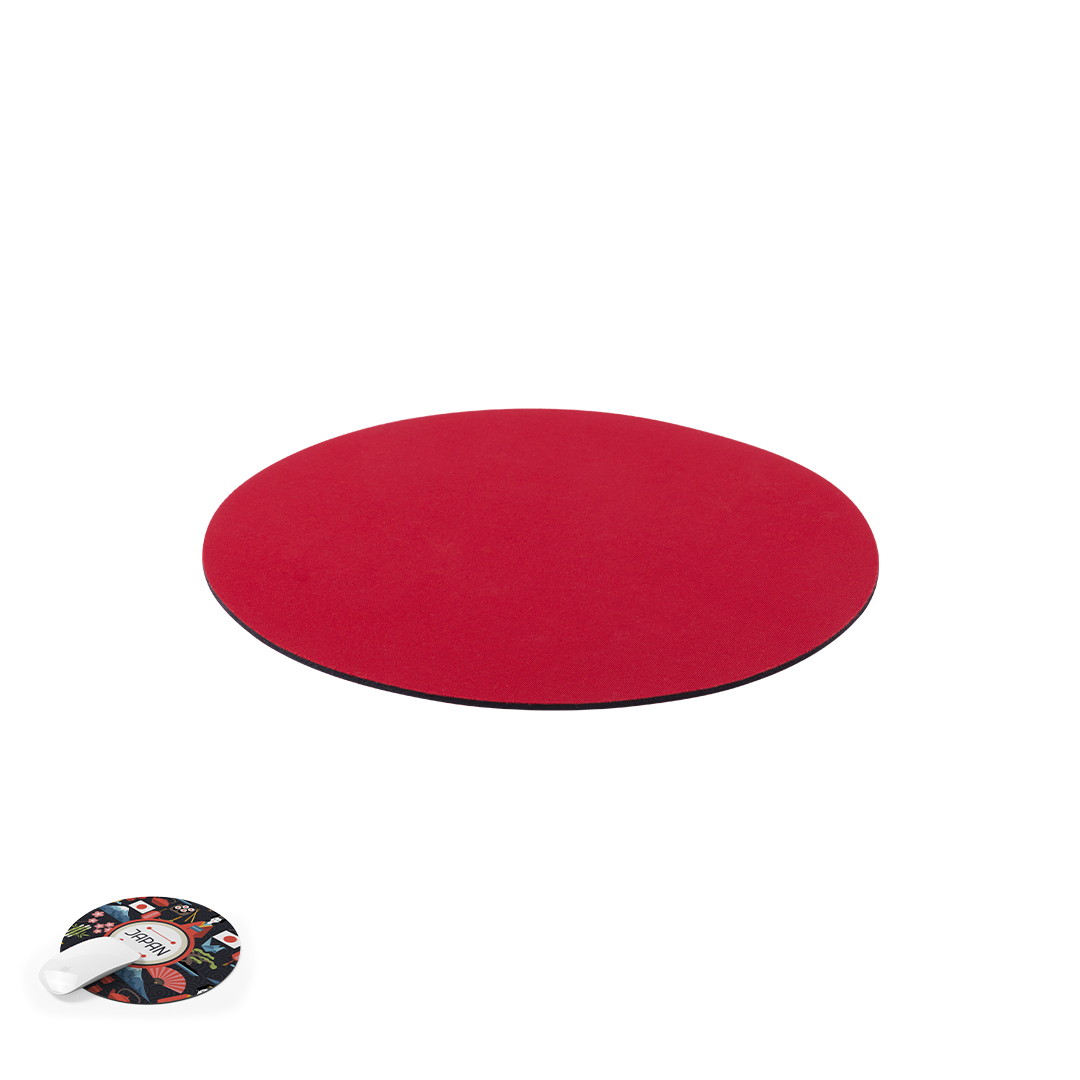 Alfombrilla circular Roland de poliéster - Oficina - Regalo Promocional Personalizado