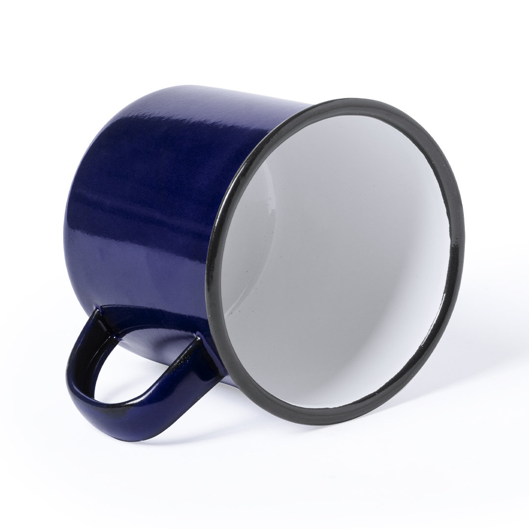 Taza metálica vintage personalizada Wilem de 380ml