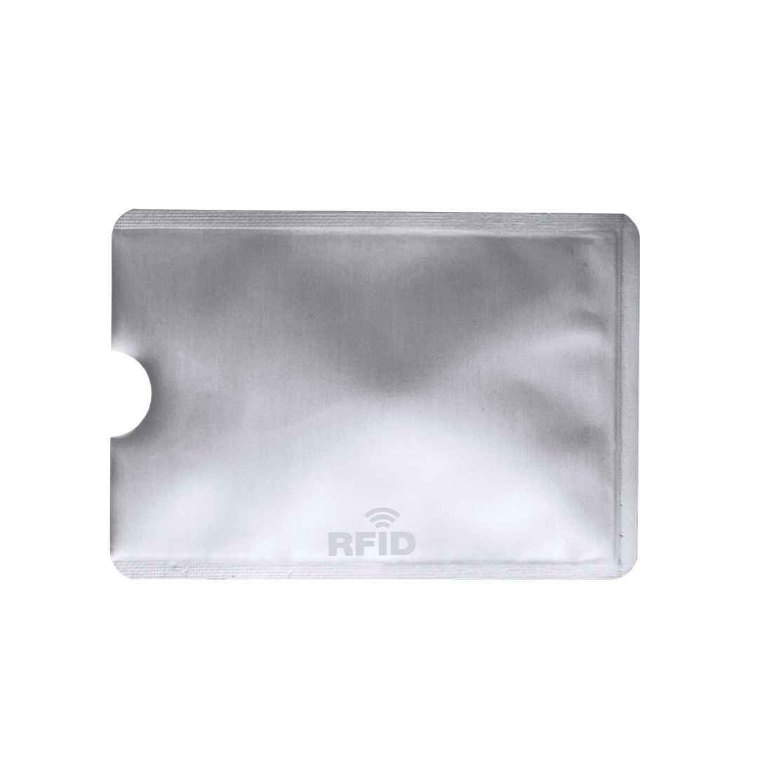 Tarjetero RFID personalizado Becam de aluminio - Tecnología - Regalo Promocional Personalizado