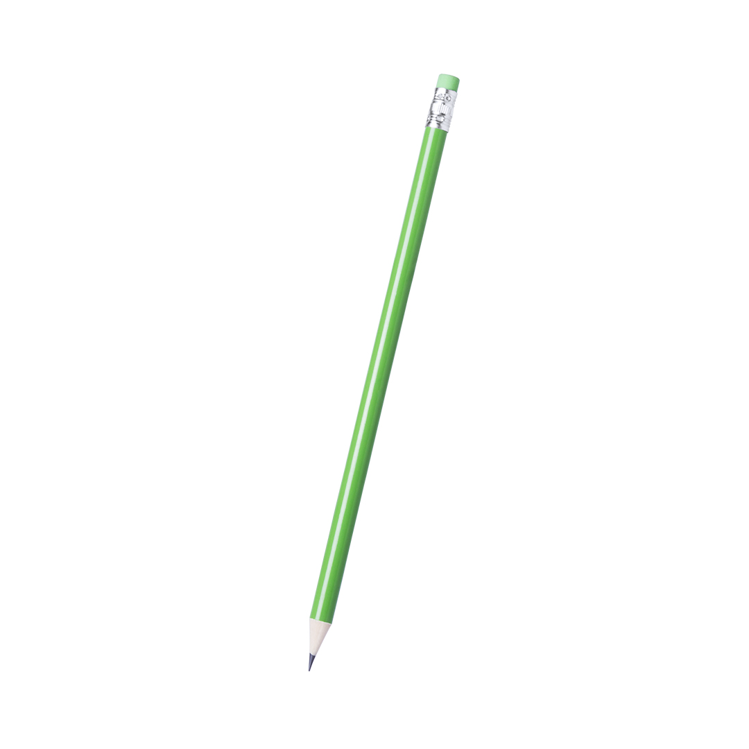 Lápiz personalizado Melart de madera con goma a juego - Oficina - Regalo Promocional Personalizado - imagen 2