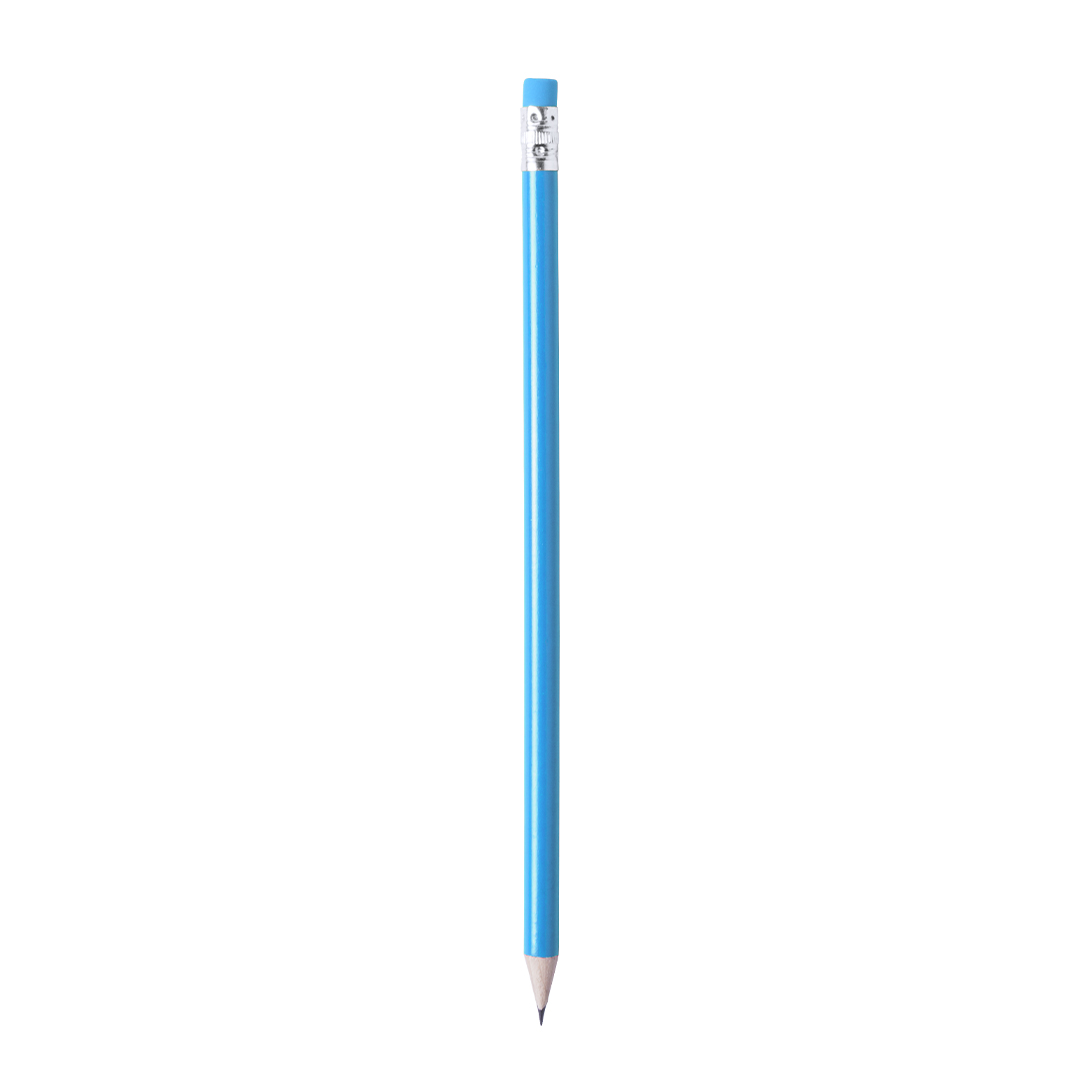 Lápiz personalizado Melart de madera con goma a juego - Oficina - Regalo Promocional Personalizado