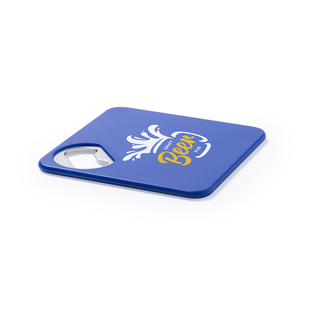 Posavasos abridor personalizado Olmux metálico con base antideslizante - Posavasos personalizados - Regalo Promocional Personalizado - imagen 4