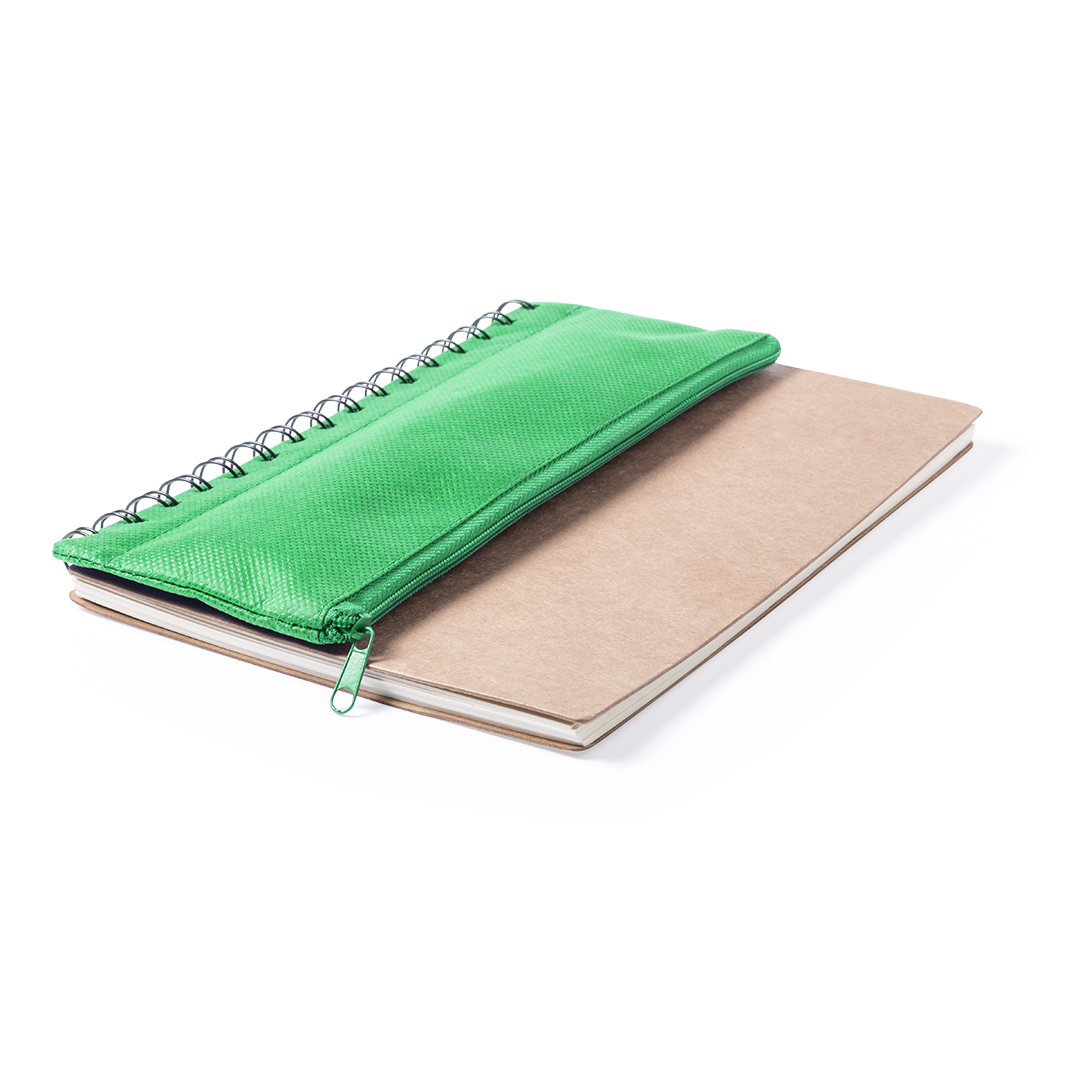 Libreta personalizada Mosku de cartón reciclado con estuche - Oficina - Regalo Promocional Personalizado - vista alternativa