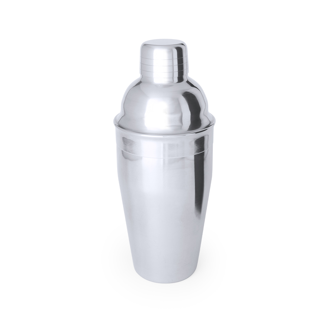 Coctelera personalizada Tobassy de acero inox semi mate de 550ml - Otros accesorios bodega - Regalo Promocional Personalizado