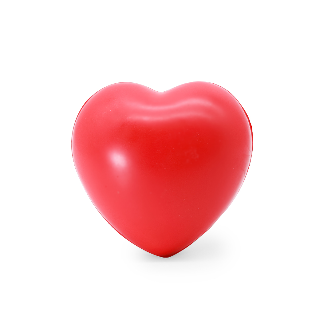 Antiestrés Ventry corazón PU brillante colores vivos - Hogar - Regalo Promocional Personalizado