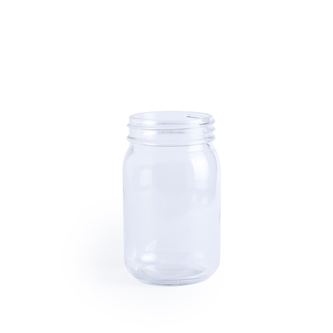 Tarro personalizado Drunax multiusos de cristal de 450ml - Tazas y botellas - Regalo Promocional Personalizado