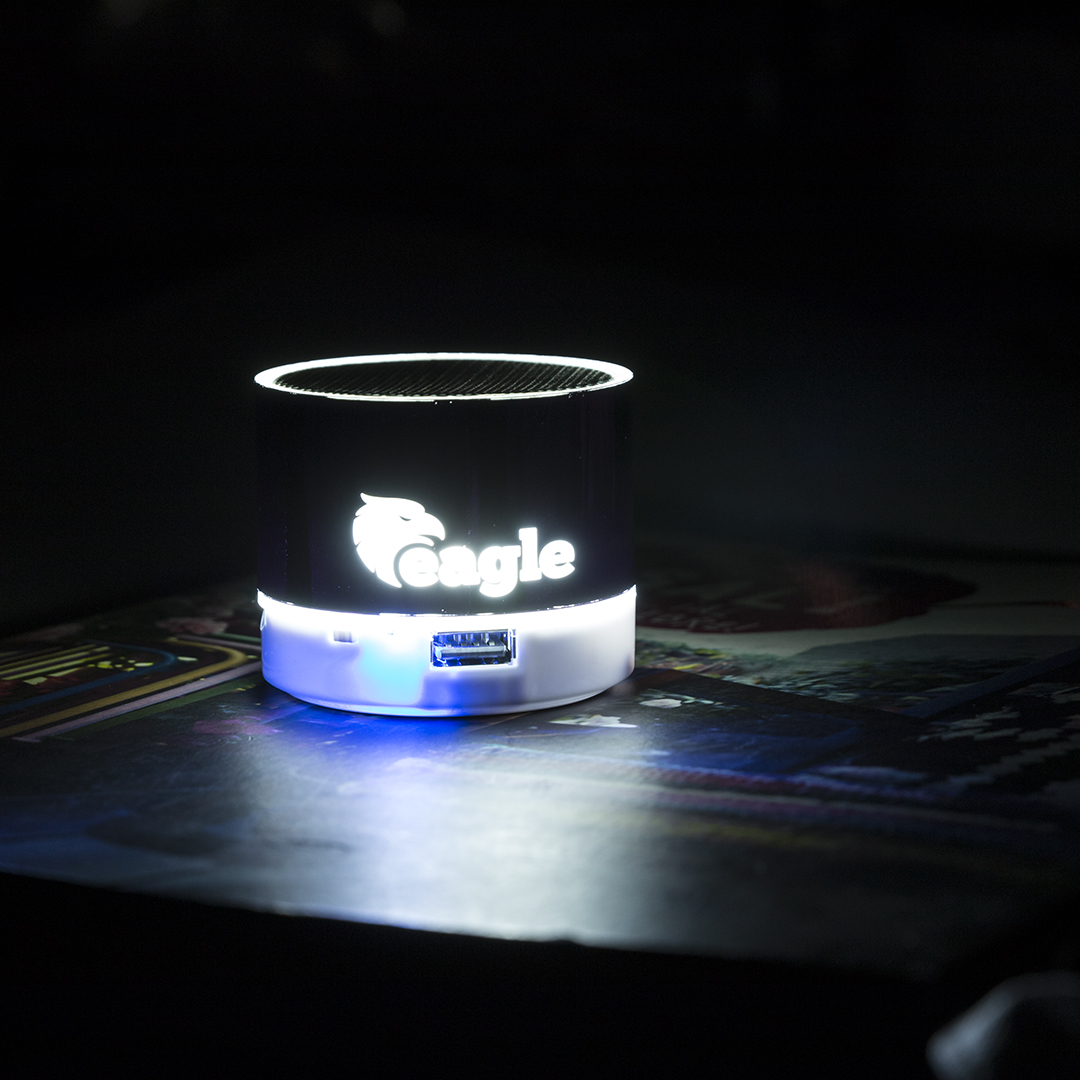 Altavoz Viancos bicolor con marcaje láser iluminado - Tecnología - Regalo Promocional Personalizado - imagen 4