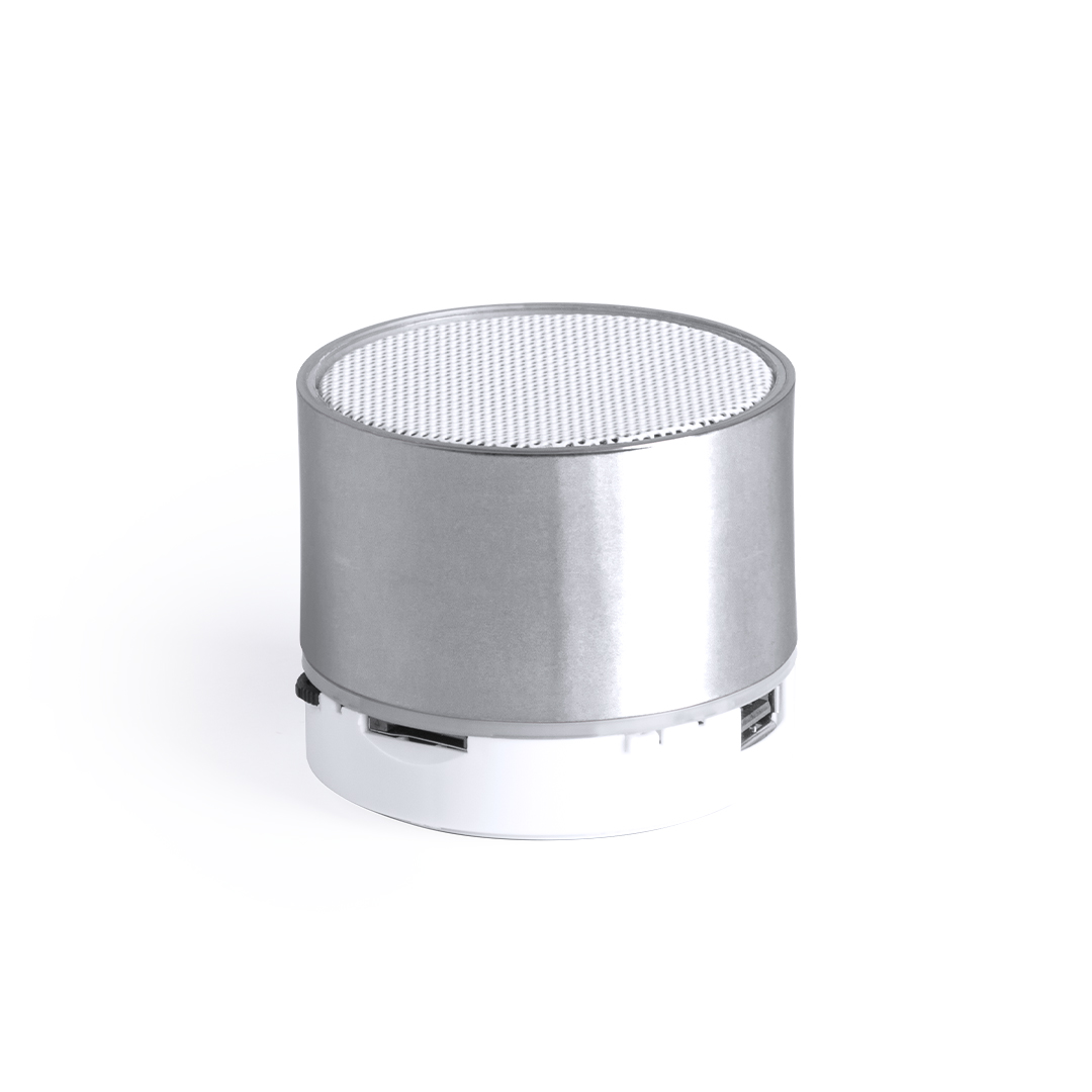 Altavoz Viancos bicolor con marcaje láser iluminado - Tecnología - Regalo Promocional Personalizado