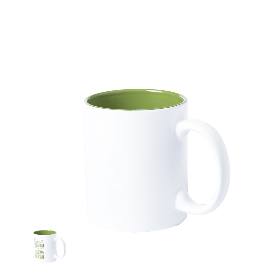 Taza de cerámica personalizada Kulmer de 350ml para láser - Tazas y vasos personalizados - Regalo Promocional Personalizado