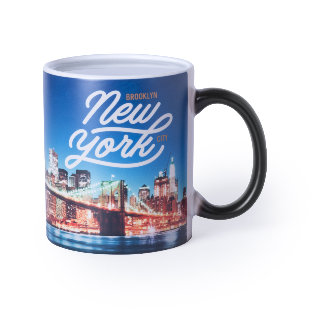 Taza sublimación personalizada Bardot de cerámica de 350ml bicolor - Tazas y vasos personalizados - Regalo Promocional Personalizado - vista alternativa