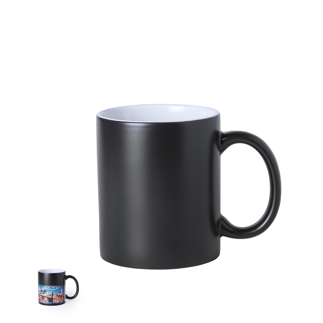 Taza sublimación personalizada Bardot de cerámica de 350ml bicolor - Tazas y vasos personalizados - Regalo Promocional Personalizado