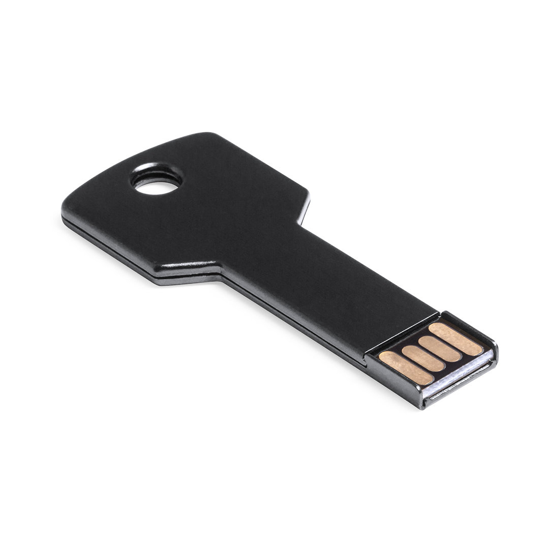 Memoria USB personalizada Fixing 16GB forma llave de aluminio