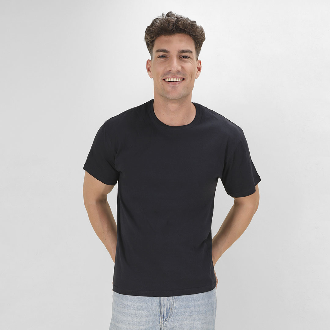 Camiseta personalizada para adulto Keya MC130 de colores en algodón - Ropa y accesorios - Regalo Promocional Personalizado