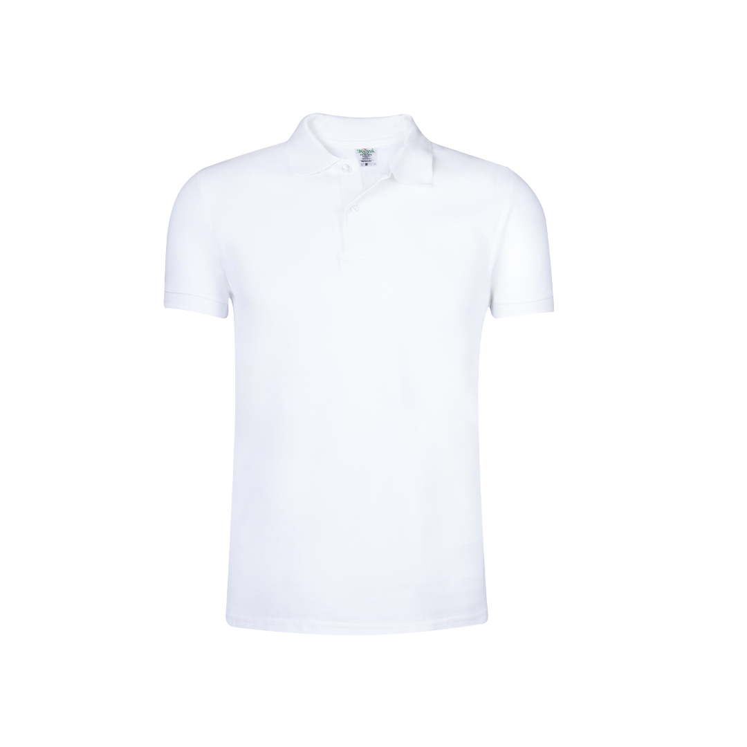 Polo personalizado adulto blanco Keya MPS180 de algodón 180g/m2
