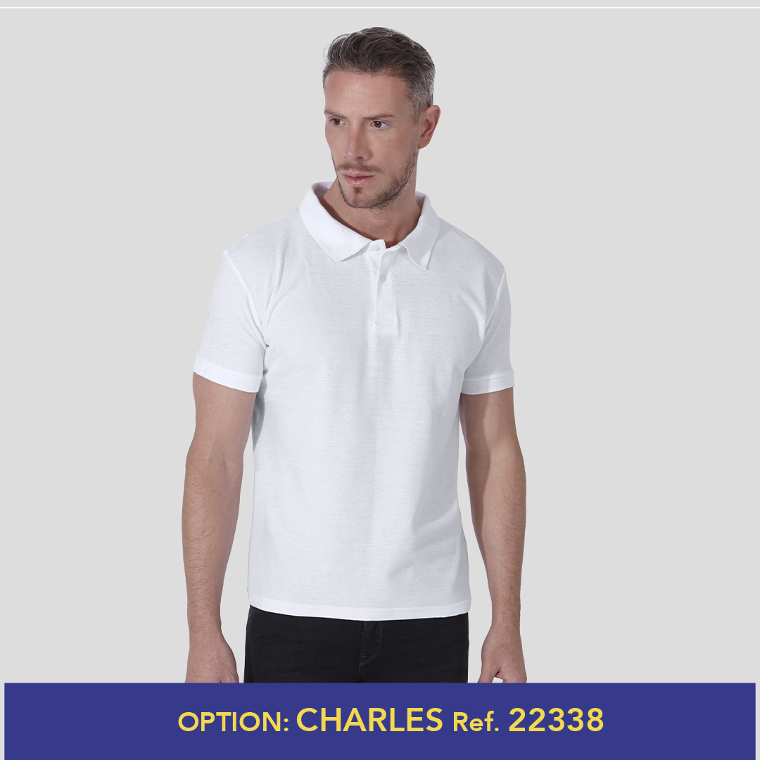 Polo personalizado adulto blanco Keya MPS180 de algodón 180g/m2 - Ropa y accesorios - Regalo Promocional Personalizado